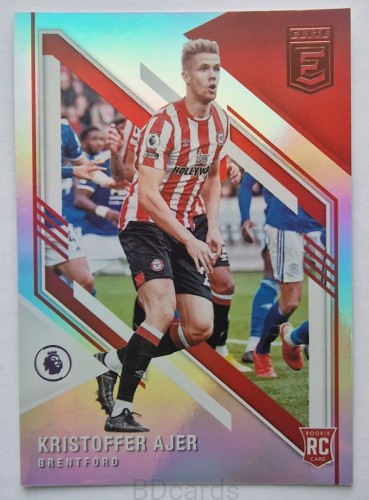 2021-22 Panini Donruss Elite Kristoffer Ajer Brentford /B