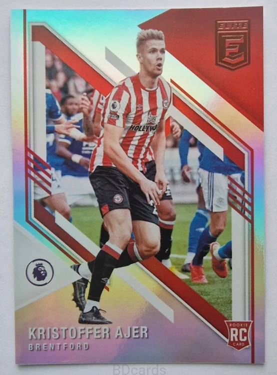 2021-22 Panini Donruss Elite Kristoffer Ajer Brentford /B