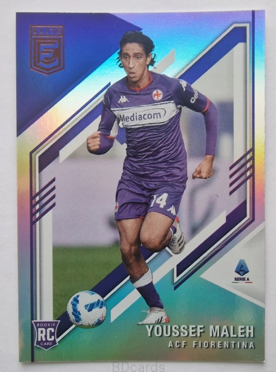 2021-22 Panini Donruss Elite Youssef Maleh Udinese Calcio /B