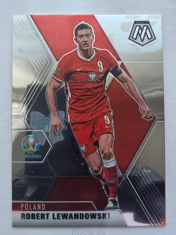 2020 Panini Mosaic Euro Robert Lewandowski Polska /F