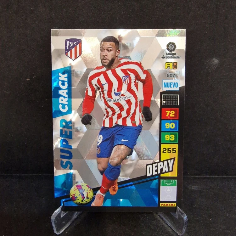 2022-23 Panini La Liga Memphis Depay Atletico Madryt Super Crack /K43