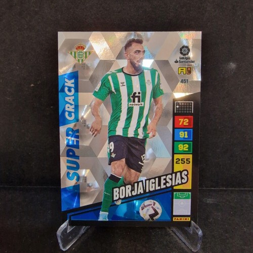 2022-23 Panini La Liga Borja Iglesias Real Betis Super Crack /K43