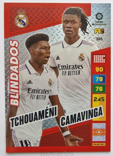 2022-23 PANINI La Liga Tchouameni Camavinga Real Madryt /RU10