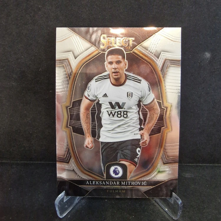 2022-23 Panini Select EPL Aleksandar Mitrović Fulham /K10