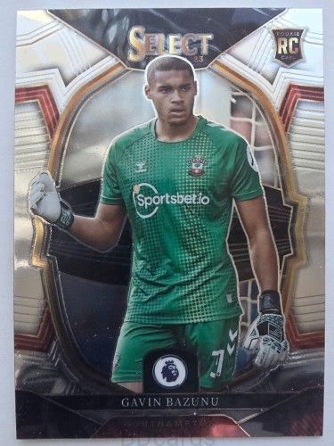 2022-23 Panini Select EPL Gavin Bazunu Southampton /NU16