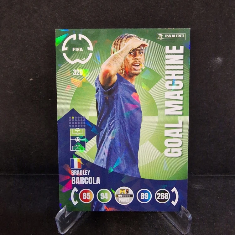 2025 Panini Fifa Club World Cup Bradley Barcola PSG Goal Machine /K30