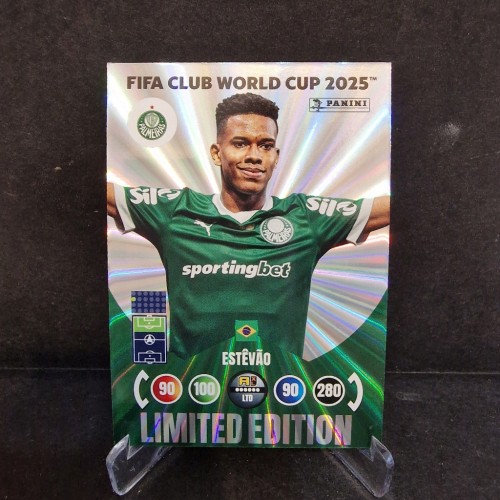 2025 Panini Fifa Club World Cup Estevao Palmeiras Limited Edition /K41