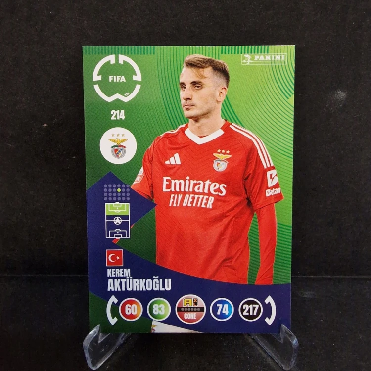 2025 Panini Fifa Club World Cup Kerem Akturkoglu Benfica /K35