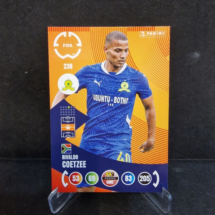 2025 Panini Fifa Club World Cup Rivaldo Coetzee Sundowns /K36