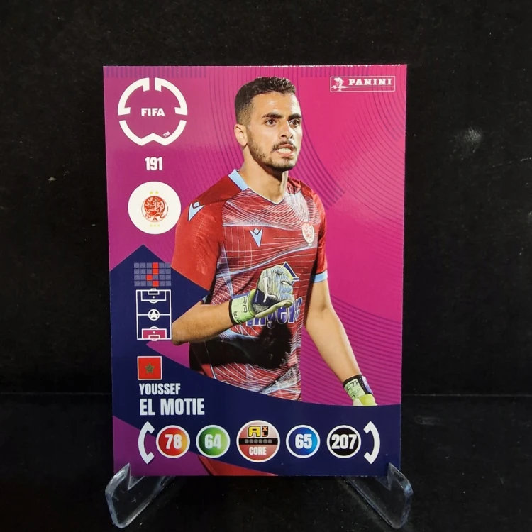 2025 Panini Fifa Club World Cup Youssef El Motie Casablanca /K37