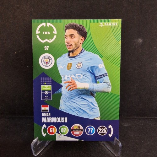 2025 Panini Fifa Club World Cup Omar Marmoush Manchester City /K39