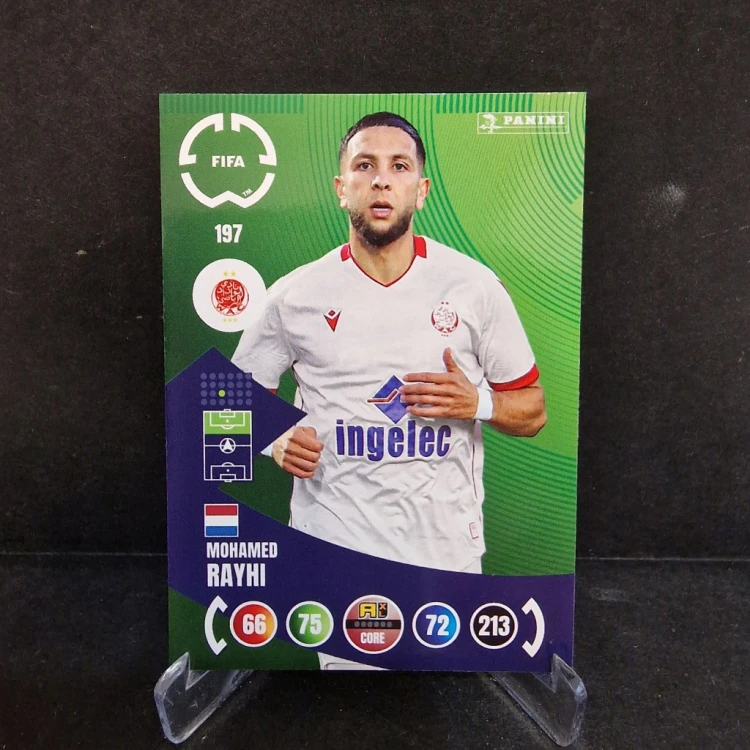 2025 Panini Fifa Club World Cup Mohamed Rayhi Casablanca /K40