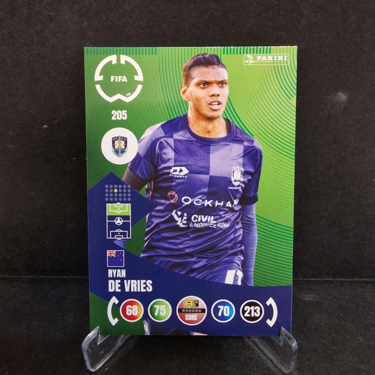 2025 Panini Fifa Club World Cup Ryan De Vries Auckland /K40