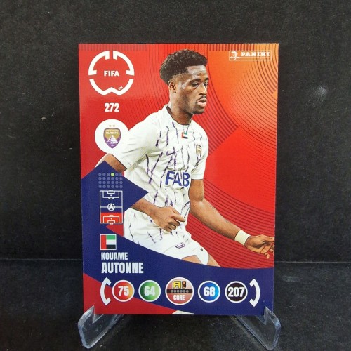 2025 Panini Fifa Club World Cup Kouame Autonne Al-Ain /K41