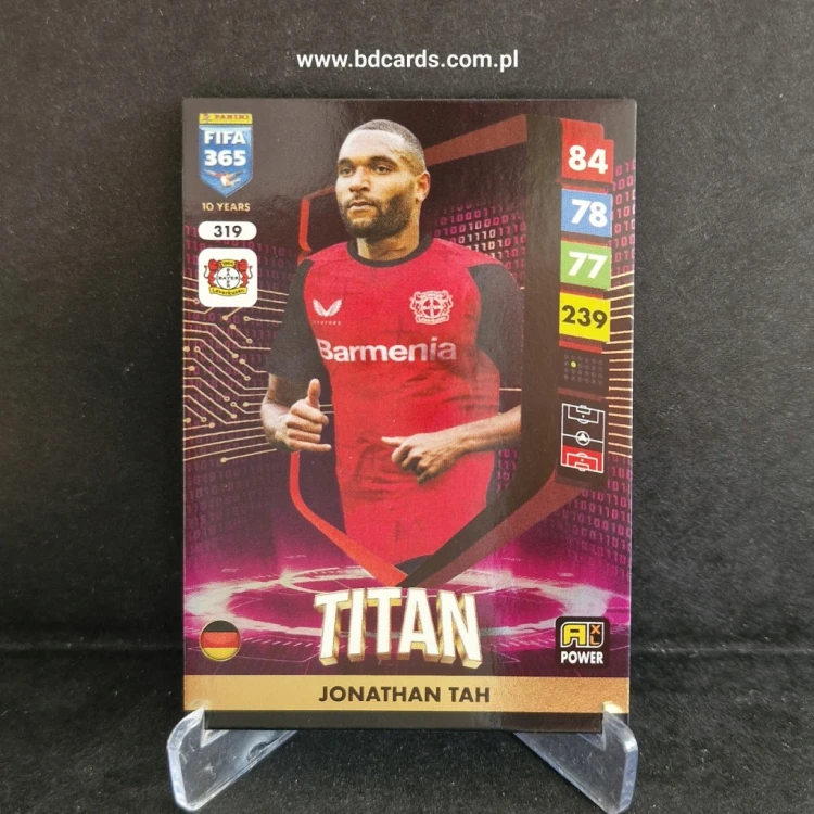 2025 Panini Adrenalyn XL Fifa 365 Tah Bayer Leverkusen Titan /FF10