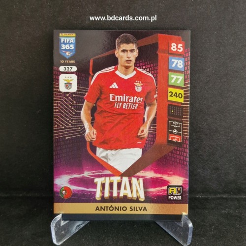 2025 Panini Adrenalyn XL Fifa 365 Antonio Silva Benfica Titan /FF11