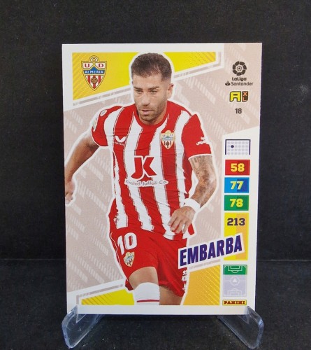2022-23 Panini La Liga Embarba 18 UD Almeria /LA6