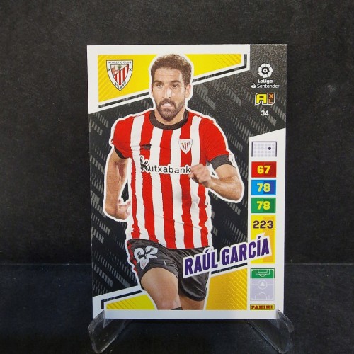 2022-23 Panini La Liga Raul Garcia 34 Atletic Bilbao /LA21