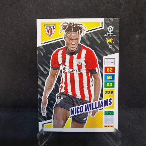 2022-23 Panini La Liga Nico Williams 32 Atletic Bilbao /LA20