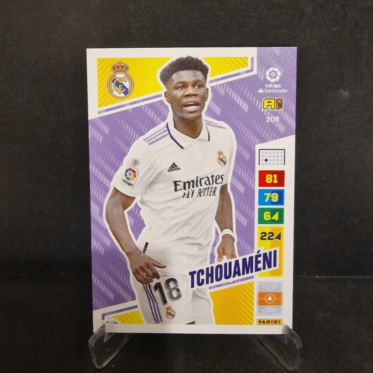 2022-23 Panini La Liga Tchouameni 208 Real Madryt /LA11