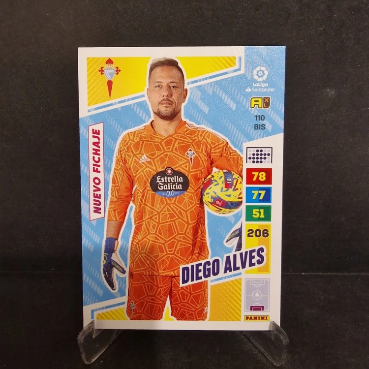 2022-23 Panini La Liga Diego Alves 110 Rac Celta /LA12