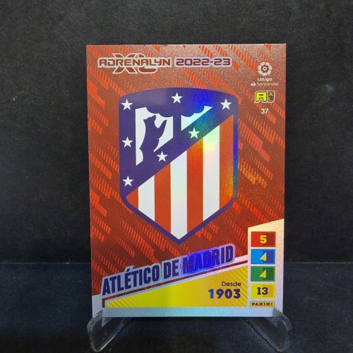 2022-23 Panini La Liga Logo 37 Atletico Madryt /LA16