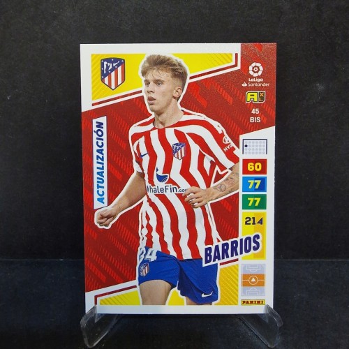 2022-23 Panini La Liga Barrios 45 Atletico Madryt /LA16