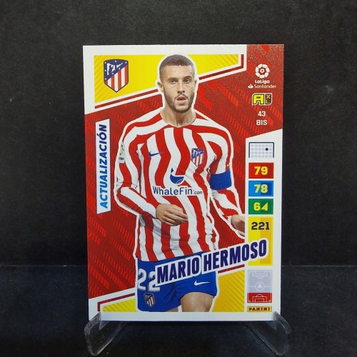 2022-23 Panini La Liga Mario Hermoso 43 Atletico Madryt /LA16