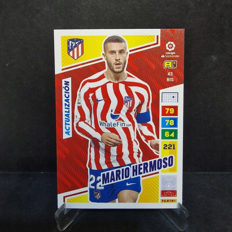 2022-23 Panini La Liga Mario Hermoso 43 Atletico Madryt /LA16