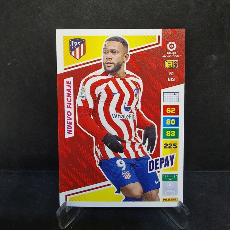 2022-23 Panini La Liga Mario Depay 51 Atletico Madryt /LA16