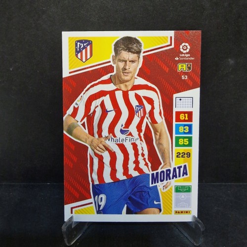 2022-23 Panini La Liga Morata 53 Atletico Madryt /LA17