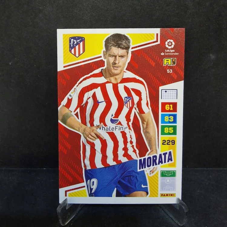 2022-23 Panini La Liga Morata 53 Atletico Madryt /LA17
