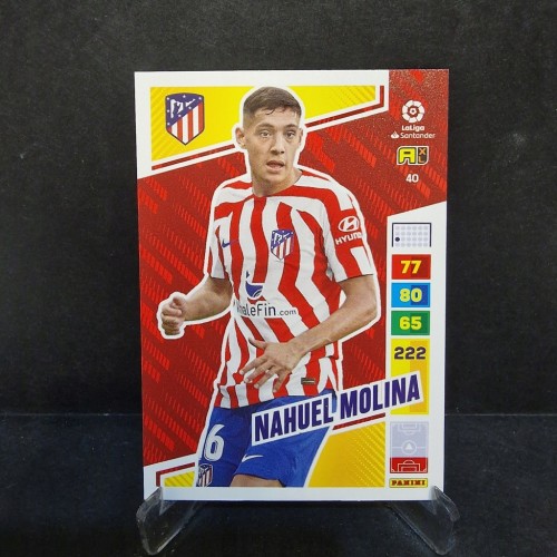 2022-23 Panini La Liga Nahuel Molina 40 Atletico Madryt /LA17