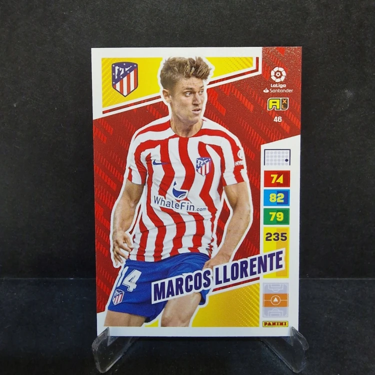 2022-23 Panini La Liga Marcos Llorente 46 Atletico Madryt /LA17