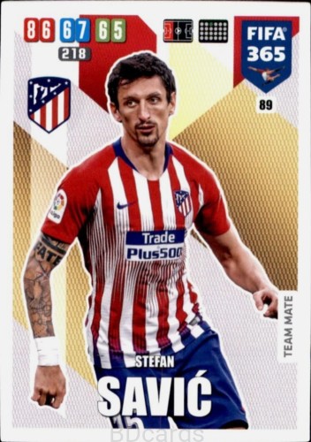 2020 Panini Fifa 365 Stefan Savić Atletico Madryt /A
