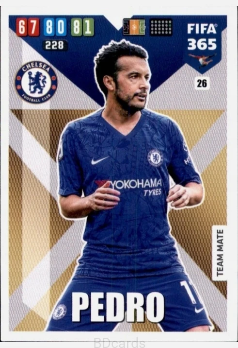 2020 Panini Fifa 365 Pedro Chelsea /A