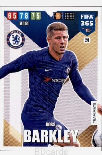 2020 Panini Fifa 365 Ross Barkley Chelsea /A
