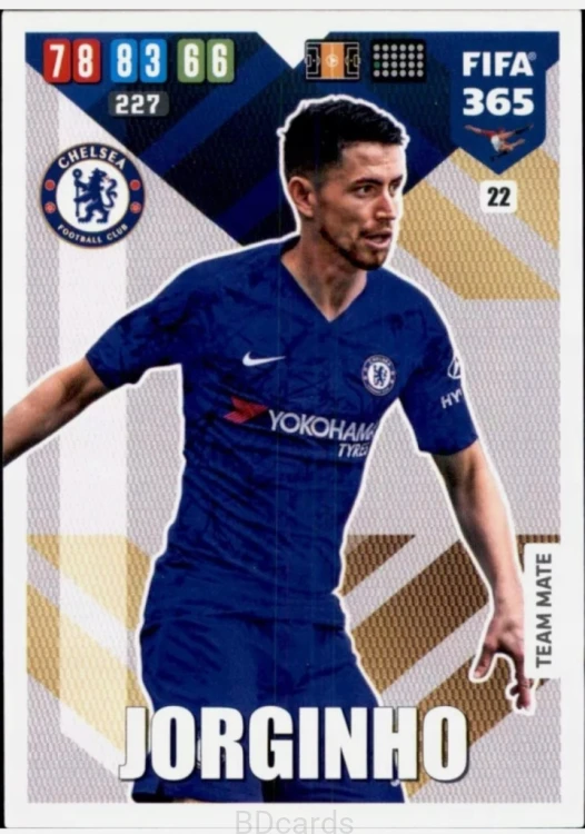 2020 Panini Fifa 365 Jorginho Chelsea /A