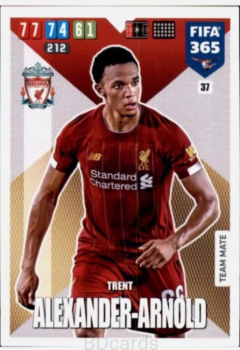2020 Panini Fifa 365 Trent Alexander-Arnold Liverpool /A
