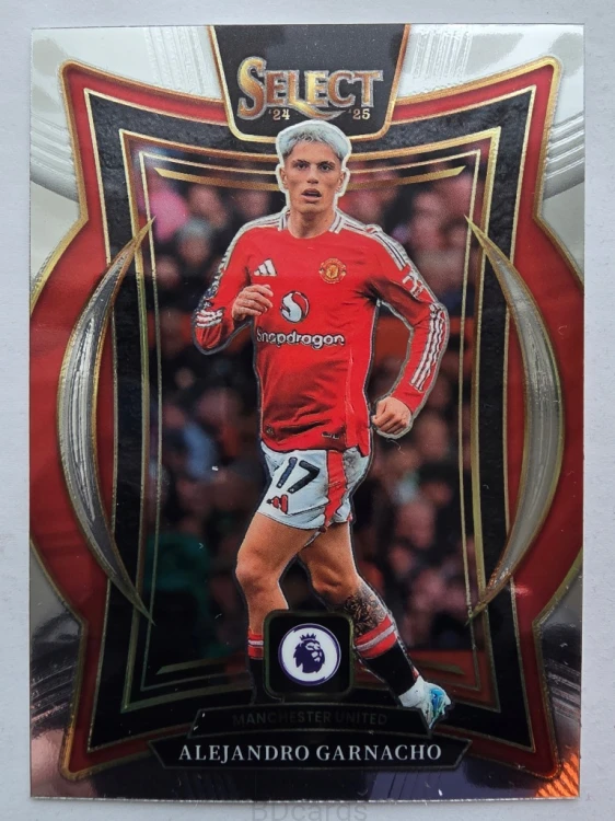 2024-25 Panini Select EPL Alejandro Garnacho Manchester United /FR10