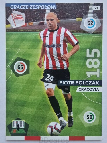 2015 Panini Ekstraklasa Piotr Polczak Cracovia /F
