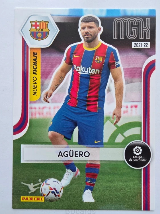 2021-22 Panini Megacracks Sergio Aguero Fc Barcelona /A