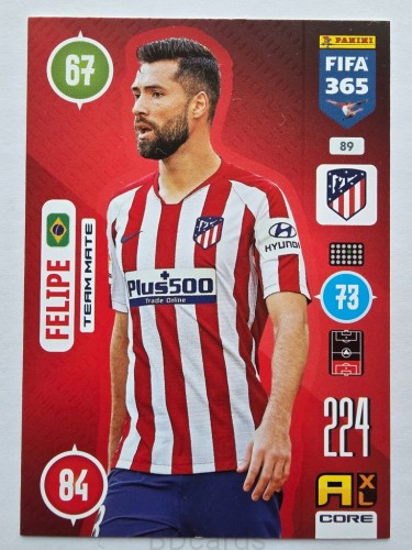2020-21 Panini Fifa 365 Felipe Atletico Madryt /NN16