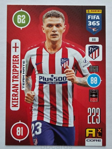 2020-21 Panini Fifa 365 Kieran Trippier Atletico Madryt /NN16