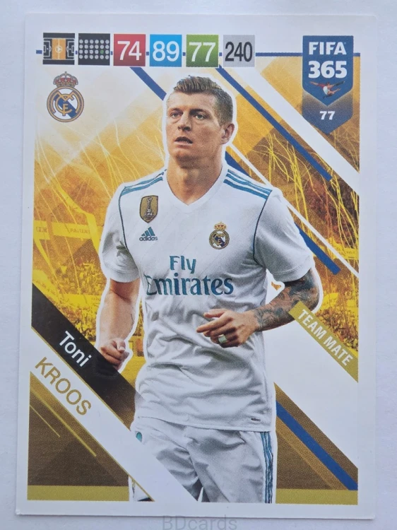 2019 Panini Fifa 365 Toni Kroos Real Madryt /F