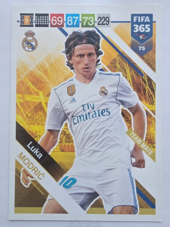 2019 Panini Fifa 365 Luka Modrić Real Madryt /F