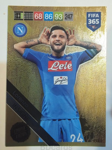 2019 Panini Fifa 365 Lorenzo Insigne Napoli Limited Edition /A