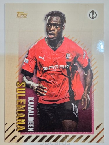 2022-23 Topps Gold X Kamaldeen Sulemana Stade Rennais /A