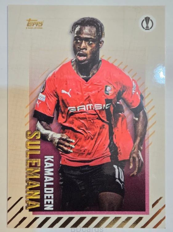 2022-23 Topps Gold X Kamaldeen Sulemana Stade Rennais /A