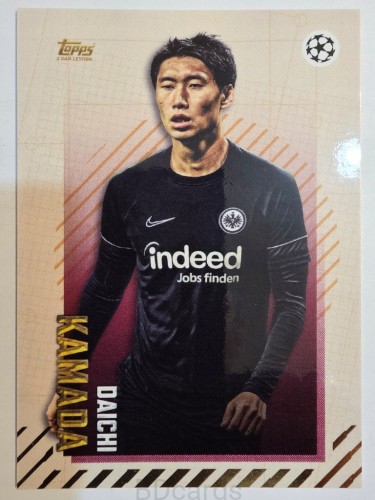 2022-23 Topps Gold X Daichi Kamada Eintracht Frankfurt /A